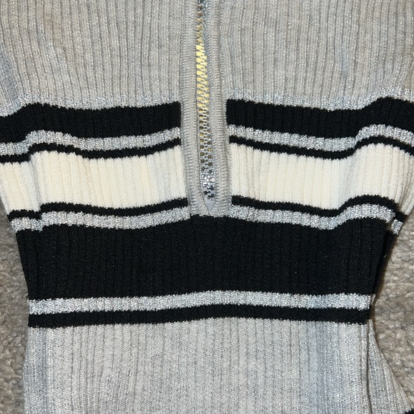 Striped Ribbed Dress - Picture 6 of 6